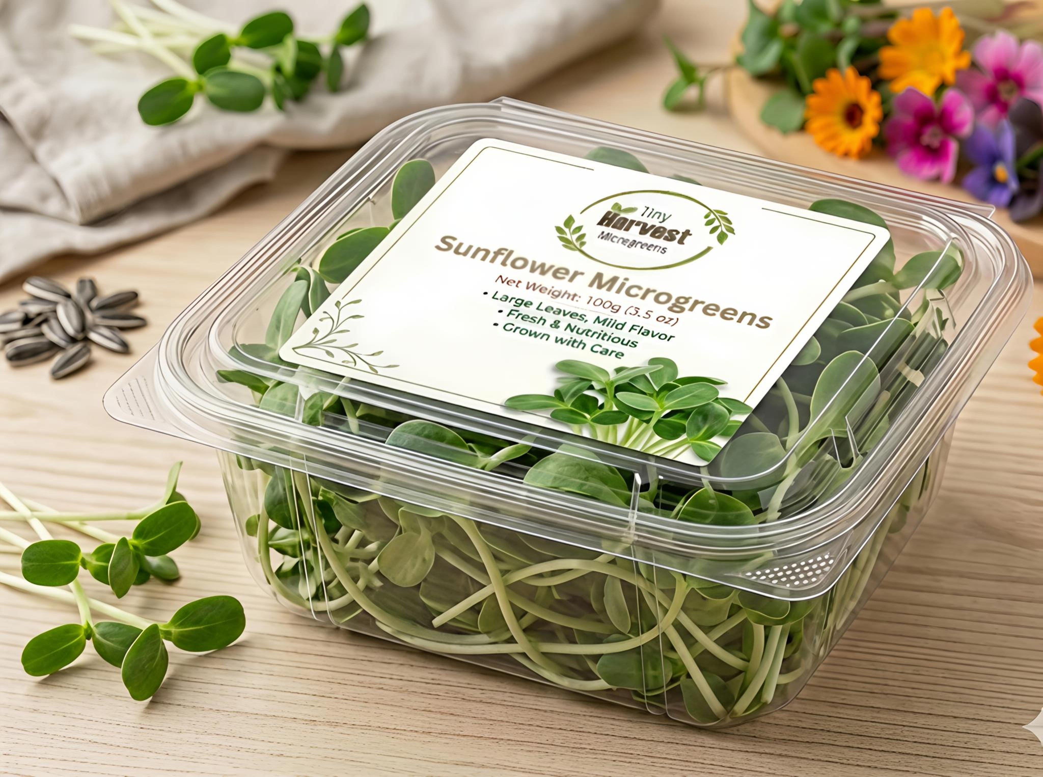 Sunflower Microgreens