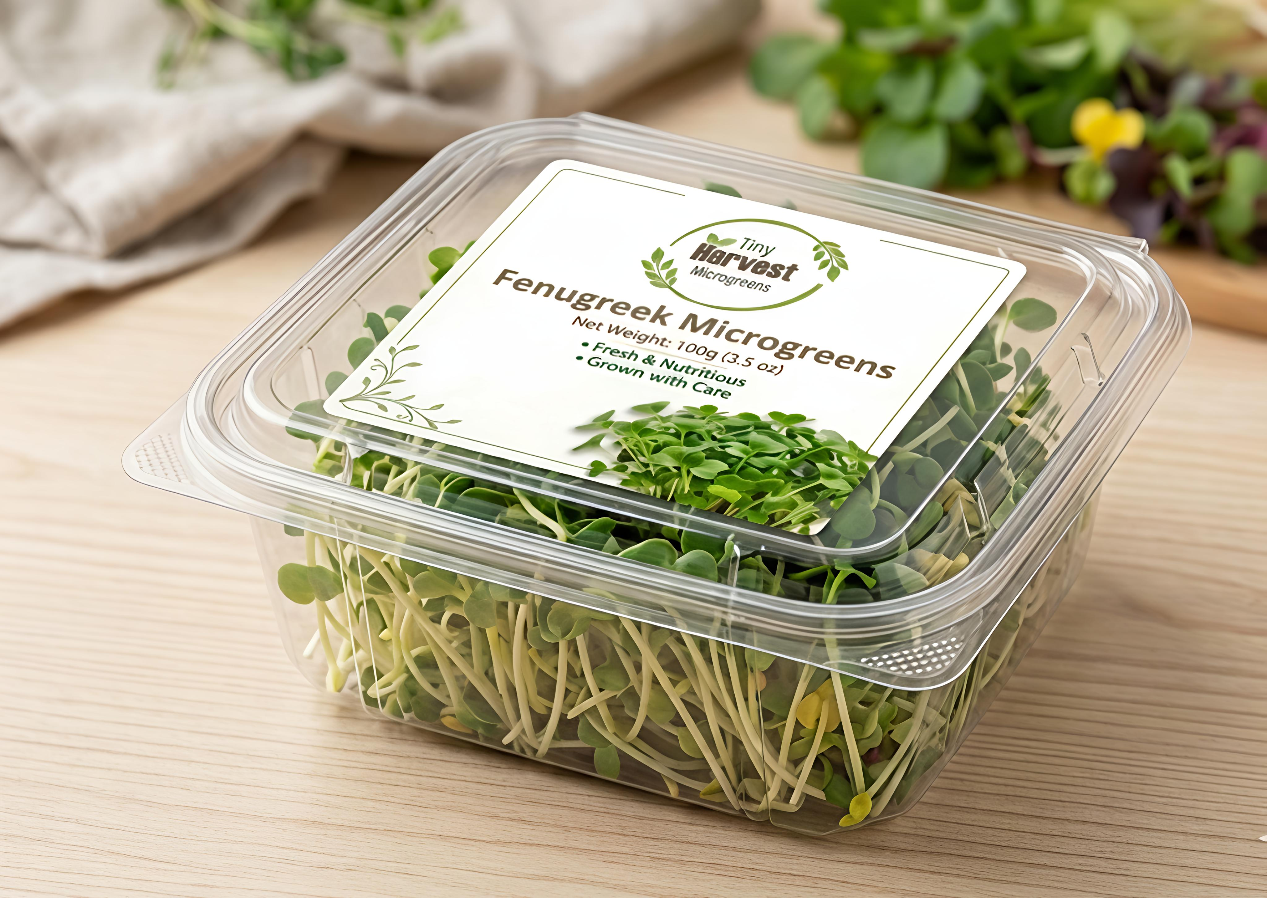 Fenugreek Microgreens 