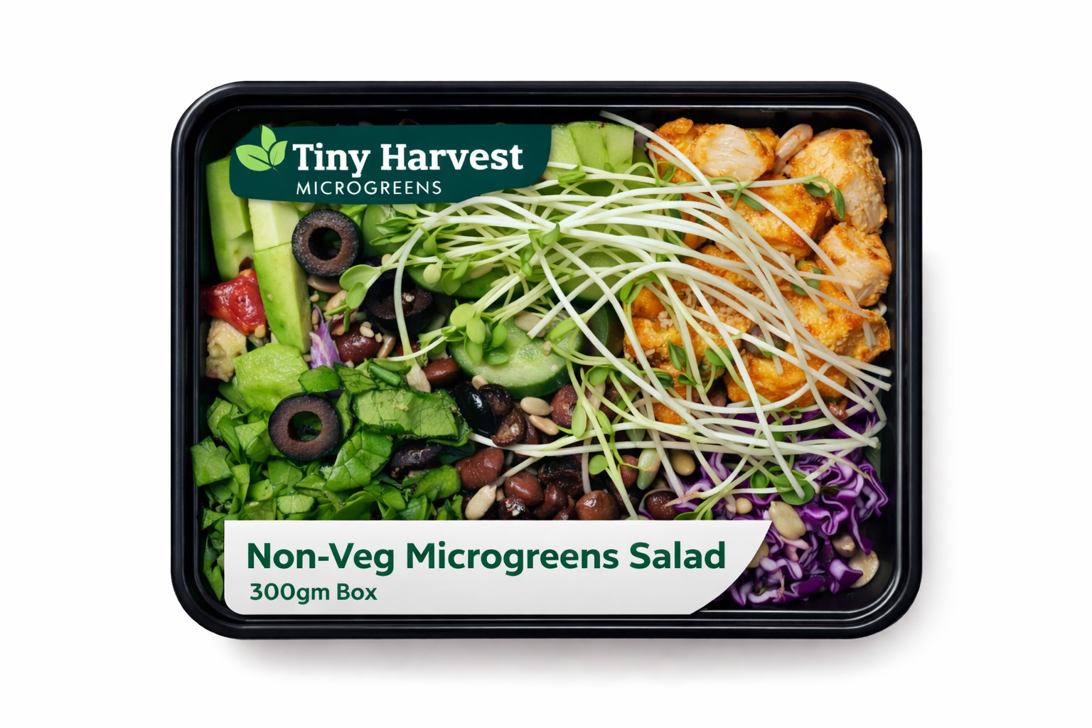 Non-Veg Microgreens Salad