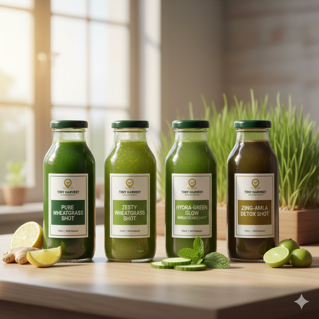 Wheatgrass Detox Shots Available!