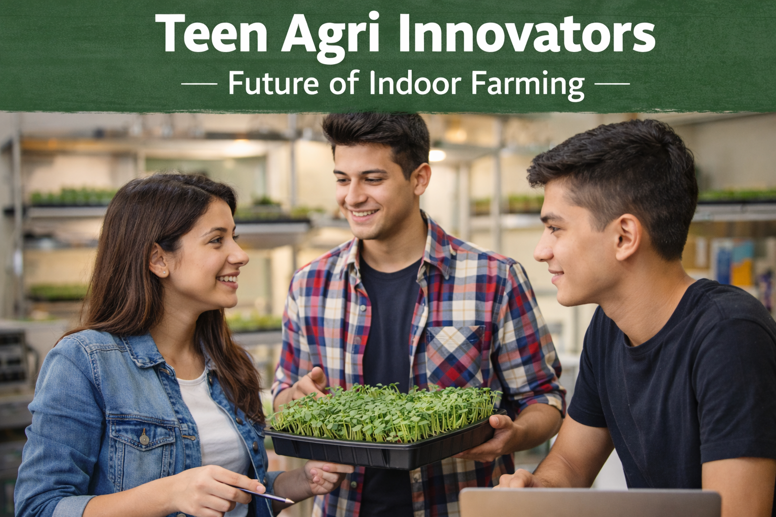 🚀 Teen Agri Innovators – Future of Indoor Farming