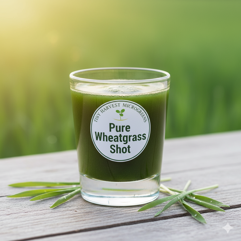 Pure Wheatgrass Shot