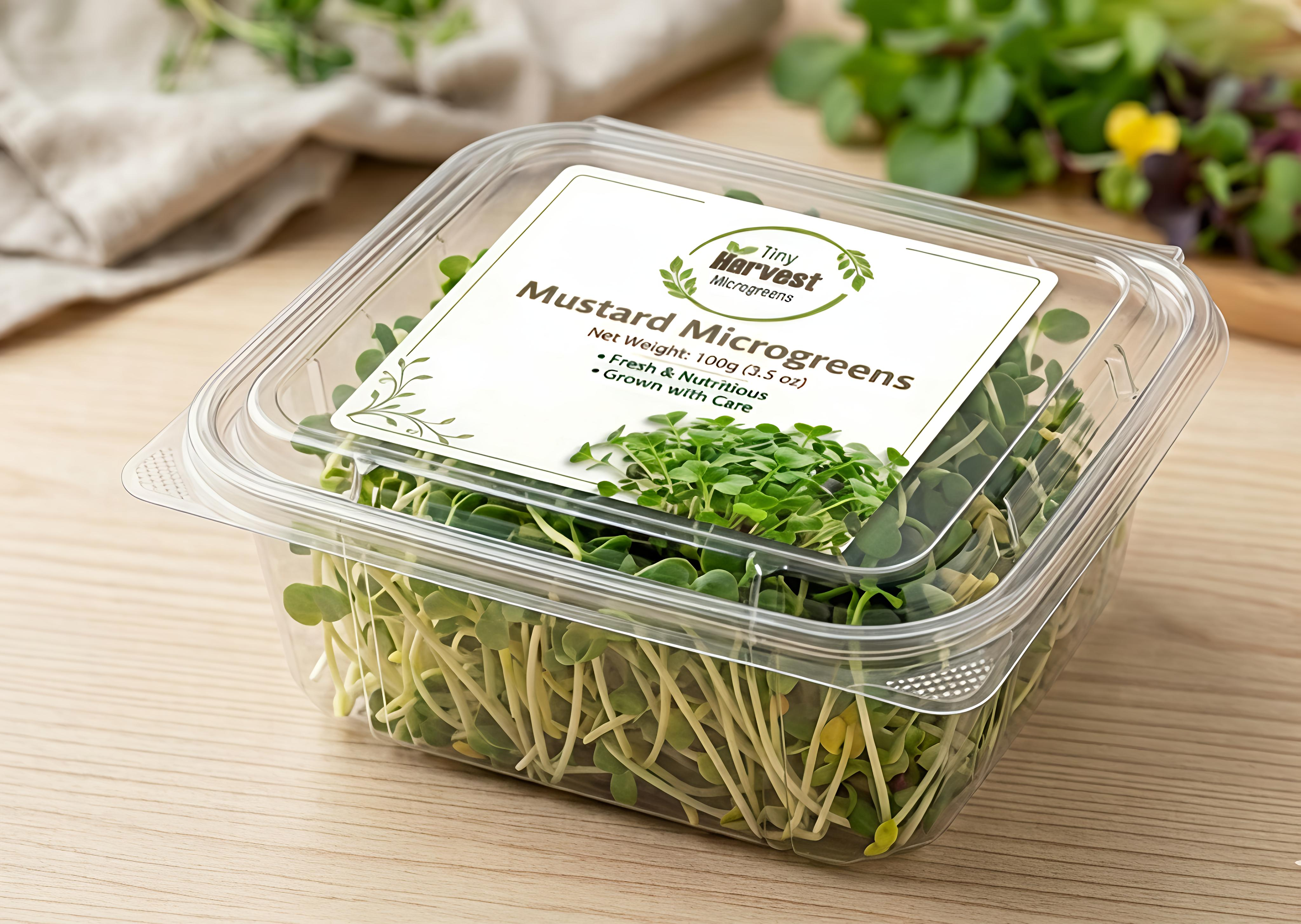 Mustard Microgreens 